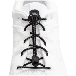 Schnürsenkel Lock Laces Original schwarz Black