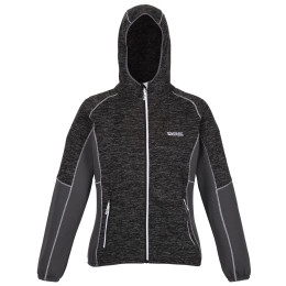 Damen-Sweatshirt Regatta Walbury IV schwarz Black/Sealgr