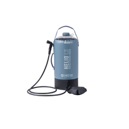 Campingdusche NEMO Equipment Helio LX Pressure Shower blau