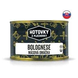 Nahrung Hauptspeise Hotovky z plechovky Bolognese-Fleischsoße 400 g