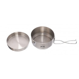 Essschale ALB forming Edelstahl - zweiteilig silber Silver