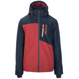 Herren Skijacke Hi-Tec Alpir blau/rot SkyCaptain/Merlot