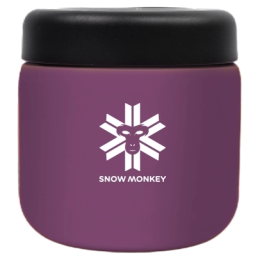 Thermobehälter fürs Essen Snow Monkey Foodie Mini 350 ml dunkellila Plum