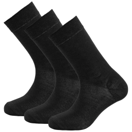 Socken Devold Daily Light Sock 3PK schwarz/grau BLACK