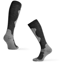 Herren Kniestrümpfe Zulu Ski Merino Men braun