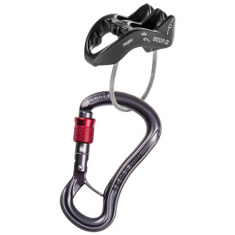 Set-Sicherungsgerät Ocún Belay Set Condor Screw/Habu grau Anthracite