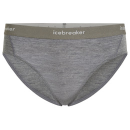 Damenhöschen Icebreaker W Mer 125 Cool-Lite Sprite Hipster grau GRITSTONE HTHR-013