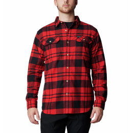 Herrenhemd Columbia Flare Gun™ Stretch Flannel rot/grau Sail Red River Crossing Plaid