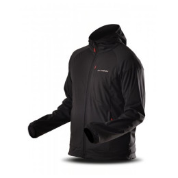 Herrenjacke Trimm Roche schwarz grafit black/ black