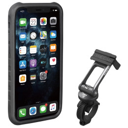 Hülle Topeak Ridecase pro Iphone 11 Pro schwarz/grau Black/Gray