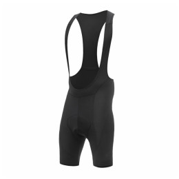 Herren-Radhose Sensor Cyklo Race mit Trägern True Black schwarz True black