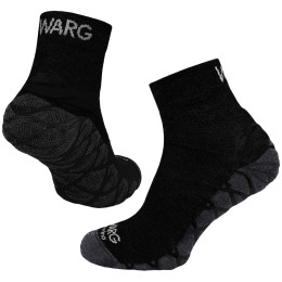 Socken Warg Endurance Merino Mid schwarz Black