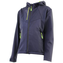 Kinder-Softshell-Jacke Axon Prodigy Jr blau