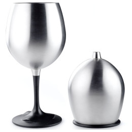Glas GSI Outdoors Glacier Stainless Red Wine Glass silber