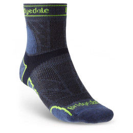 Herrensocken Bridgedale Trail Run LW T2 MS 3/4 Crew blau Blue/