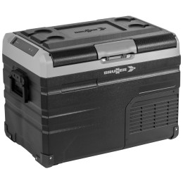 Kompressor-Kühlschrank Brunner Polarys Freeze 45 l schwarz/grau