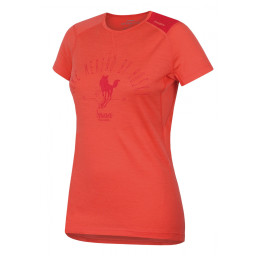 Damen-Funktionsshirt Husky Merino 100 kr. rukáv Sheep rosa Peach