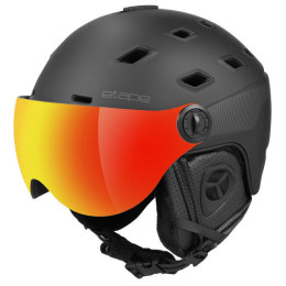 Skihelm Etape Davos Pro+ schwarz