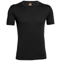 Herren-T-Shirt Icebreaker Mens 200 Oasis SS Crewe schwarz Black