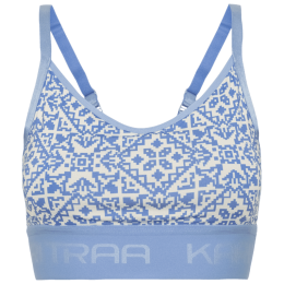Sport-BH Kari Traa Frøya Printed hellblau Sea