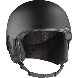 Skihelm Salomon Brigade+ schwarz black