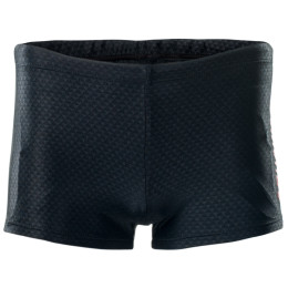 Herrenbadeanzug Aquawave Carbo 2025 schwarz Black/TangerineTango