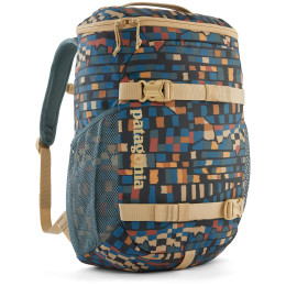 Kinderrucksack Patagonia Refugito Day Pack 18L grün Fitz Roy Patchwork: Ink Black