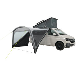 Aufblasbares Busvorzelt Outwell Touring Shelter Air (2024) grau Black & Grey