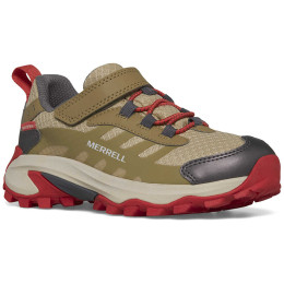 Kinderschuhe Merrell Moab Speed 2 Low A/C Wtpf braun coyote