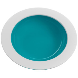 Teller Omada Eat Pop Soup plate 23,5 x 4,5 türkis Acquamarina