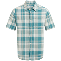 Hemd Craghoppers Argino Short Sleeved Shirt blau TrnqlBluChk
