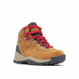 Damen Trekkingschuhe Columbia Newton Ridge™ Plus Waterproof Amped 2023 braun Elk, Mountain Red