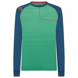 Herren-T-Shirt La Sportiva Tour Long Sleeve M 2021 grün/blau GrassGreen/Opal