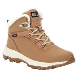 Damen Winterschuhe Jack Wolfskin Everquest Texapore Mid W hellbraun chipmunk