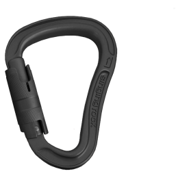 Karabiner Singing Rock Bora Triple Lock HMS Schwarz