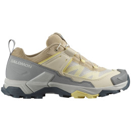 Damen Trekkingschuhe Salomon X Ultra 5 beige White Pepper / Monument / Yellow Iris
