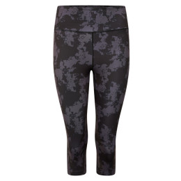 Damen 3/4 Leggings Dare 2b Influential 3/4 schwarz/blau Black Mirage