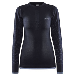 Damen-Funktionsshirt Craft Adv Warm Intensity Ls schwarz Black