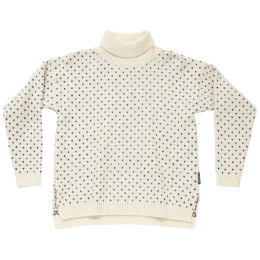 Damen-Rollkragenpullover Devold Sørisen Wool High Neck Wmn weiß OFFWHITE/INK