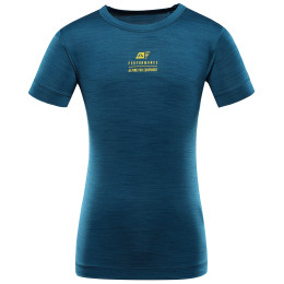 Kinder-T-Shirt Alpine Pro Basiko dunkelblau moroccan blue