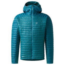 Herrenjacke Haglöfs L.I.M Mimic Hood II hellblau Mountain Teal/Deep Teal