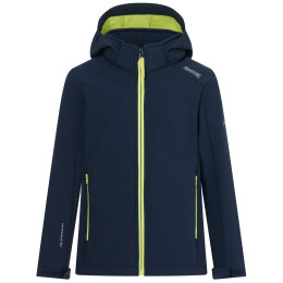 Kinder-Softshell-Jacke Regatta Haydenbury Navy (Wild Lime) blau/grün Navy (Wild Lime)