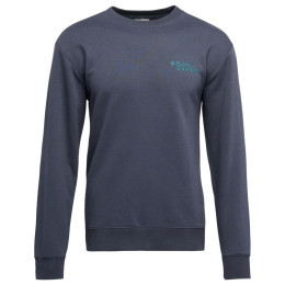 Herren-Sweatshirt Black Diamond M Mini Stacked Crewneck grau Charcoal (0038)
