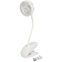 Ventilator Bo-Camp Table fan with clamp Flex weiß White