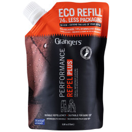 Imprägnierung für Textilien Granger's Performance Repel Plus Eco Refill 275 ml schwarz/orange