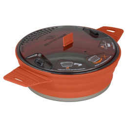 Faltbarer Kochtopf Sea to Summit X-Pot 1.4 rot Rust