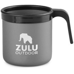 Tasse Zulu Handy grau/schwarz