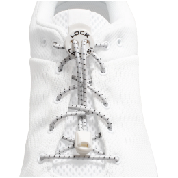 Schnürsenkel Lock Laces Original weiß White