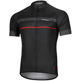 Herren Radtrikot Etape Dream 3.0 schwarz/rot černá/červená