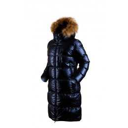 Damen-Wintermantel Trimm Lustic Lux dunkelblau dark blue